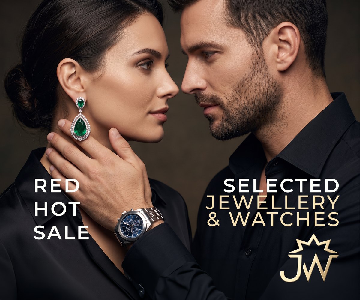 Red hot sale on selected jewellery and watches